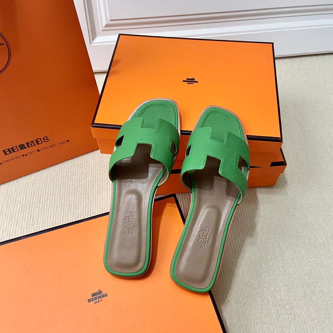 에르메스 올수공 오란 슬리퍼 샌들 앱송 75